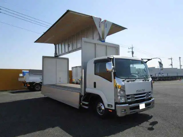 いすゞ フォワード 中型/増トン ウイング ベッド 2RG-FRR90S2の中古トラック画像3