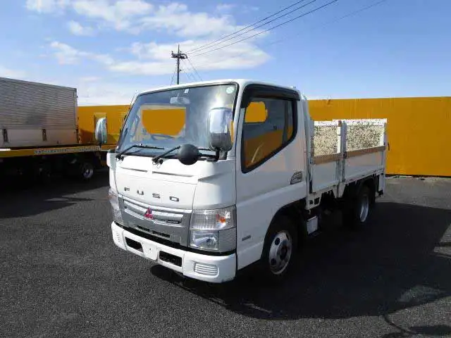 三菱 キャンター 小型 平ボディ パワーゲート 床鉄板 の中古トラック【車両No.108619】