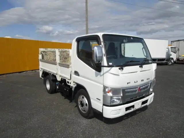 三菱 キャンター 小型 平ボディ パワーゲート 床鉄板の中古トラック画像3