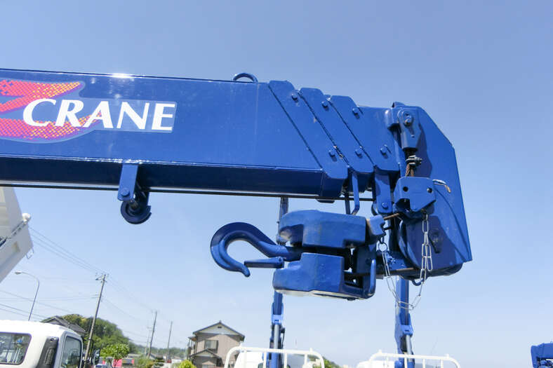 日野 デュトロ 小型 クレーン付 床鉄板 4段｜画像9