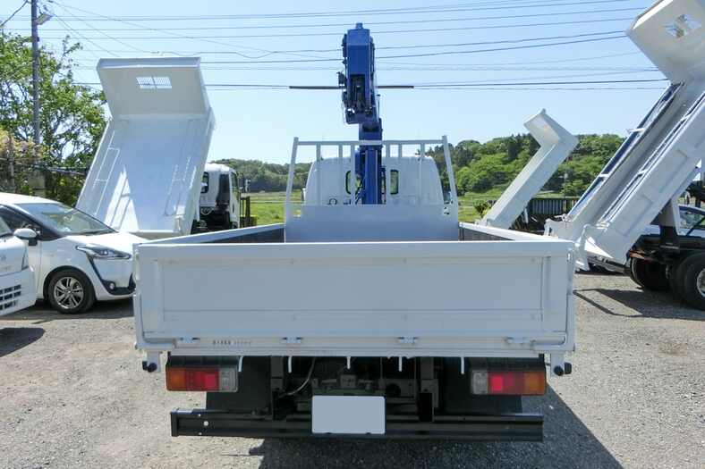 日野 デュトロ 小型 クレーン付 床鉄板 4段｜画像5