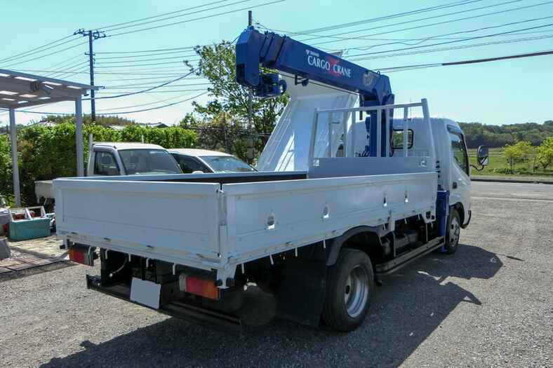 日野 デュトロ 小型 クレーン付 床鉄板 4段｜画像2