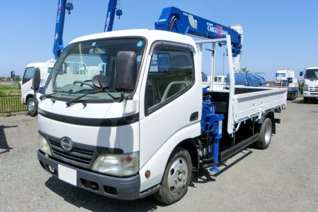 日野 デュトロ 小型 クレーン付 標準ロング BDG-XZU344M