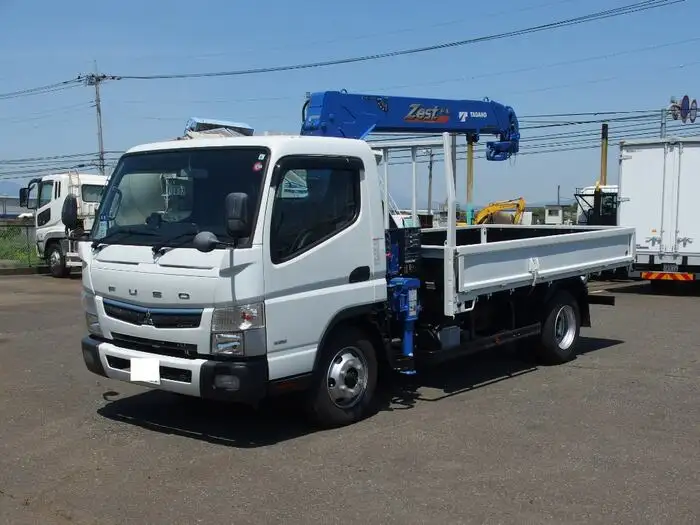 三菱 キャンター 小型 クレーン付 4段 ラジコンの中古トラック画像1