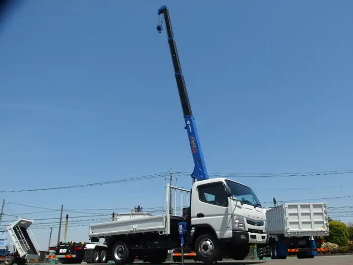 三菱 キャンター 小型 クレーン付 4段 ラジコンの中古トラック画像9