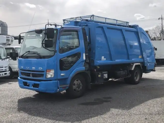 三菱 ファイター 中型/増トン パッカー車 プレス式 PDG-FK71Rの中古トラック画像1