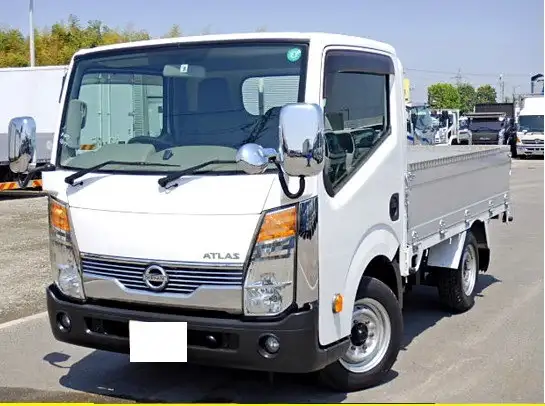日産 アトラス 小型 平ボディ 床鉄板 CBF-SQ1F24の中古トラック画像1