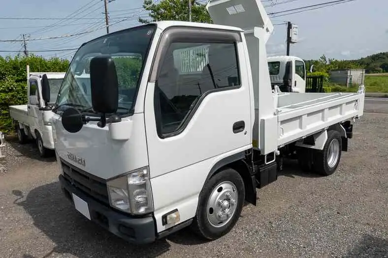 いすゞ エルフ 小型 ダンプ 強化 TKG-NJR85ADの中古トラック画像1