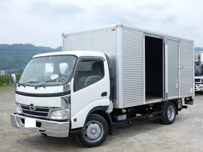 日野 デュトロ 小型 アルミバン サイドドア BDG-XZU414Mの中古トラック画像1