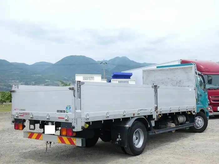 三菱 ファイター 中型/増トン 平ボディ アルミブロック TKG-FK71Fの中古トラック画像2