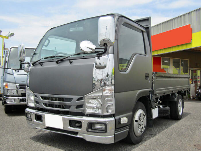 いすゞ エルフ 小型 平ボディ 10尺 TRG-NJR85A