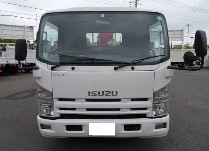 いすゞ エルフ 小型 クレーン付 床鉄板 5段の中古トラック画像8