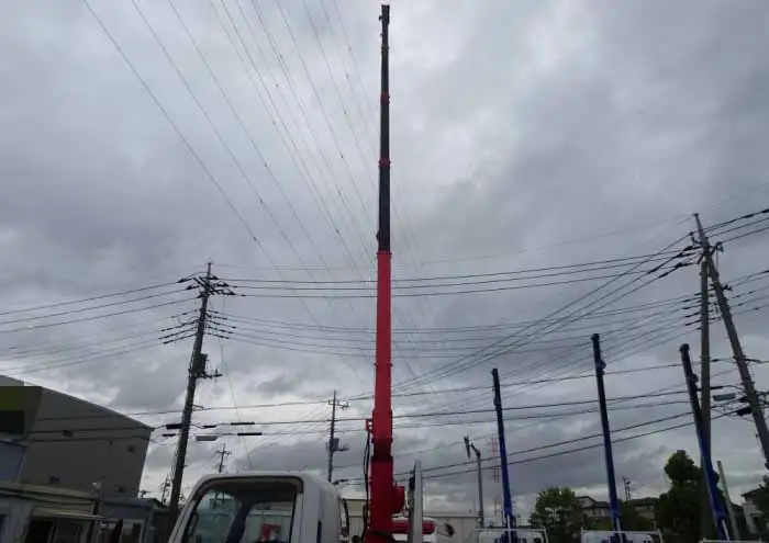 いすゞ エルフ 小型 クレーン付 床鉄板 5段の中古トラック画像6
