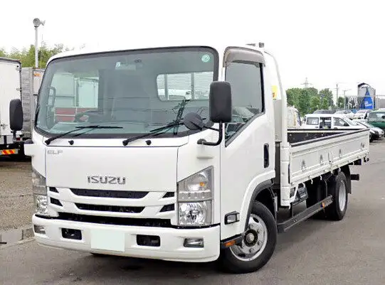 いすゞ エルフ 小型 平ボディ 床鉄板 TRG-NPR85AR の中古トラック【車両No.109491】