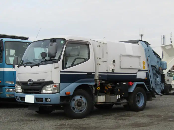 日野 デュトロ 小型 パッカー車 回転ダンプ式 TKG-XZU600Xの中古トラック画像1