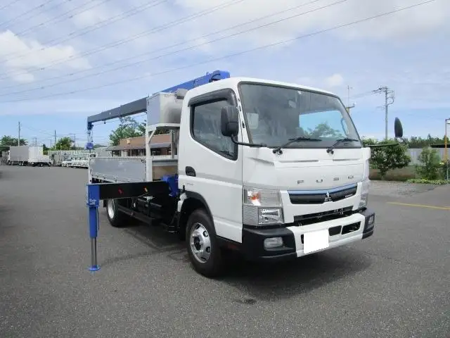 三菱 キャンター 小型 クレーン付 アルミブロック 4段の中古トラック画像2