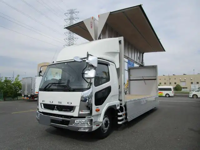 三菱 ファイター 中型/増トン ウイング パワーゲート エアサスの中古トラック画像1