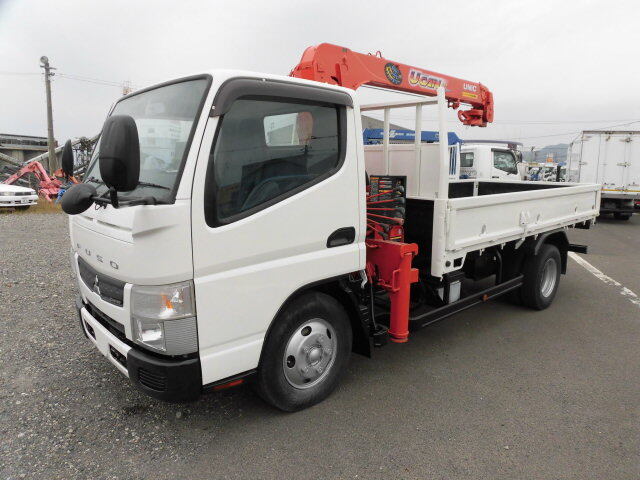 三菱 キャンター 小型 クレーン付 標準ロング TKG-FEA50