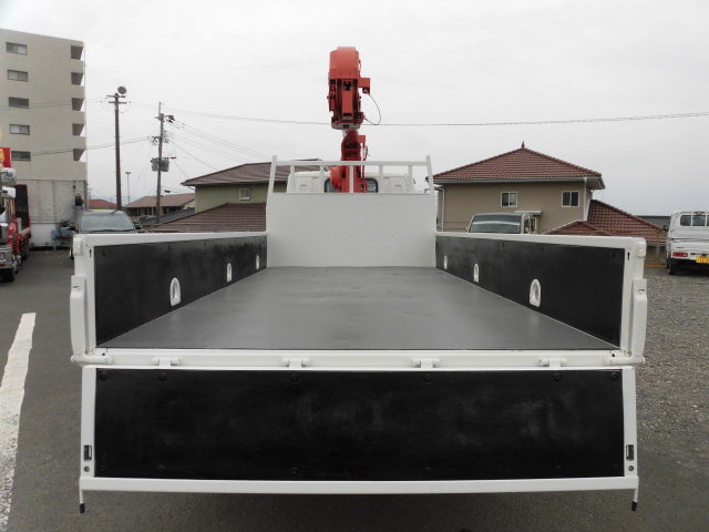 三菱 キャンター 小型 クレーン付 床鉄板 3段｜画像3