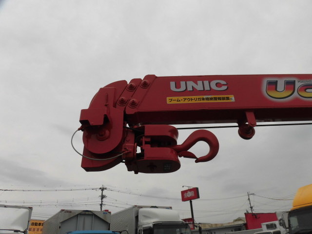 三菱 キャンター 小型 クレーン付 床鉄板 3段｜画像13