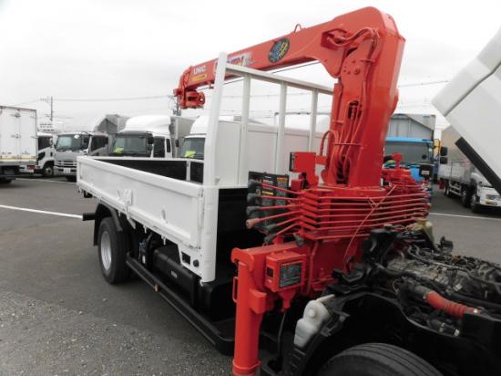 三菱 キャンター 小型 クレーン付 床鉄板 3段｜画像10