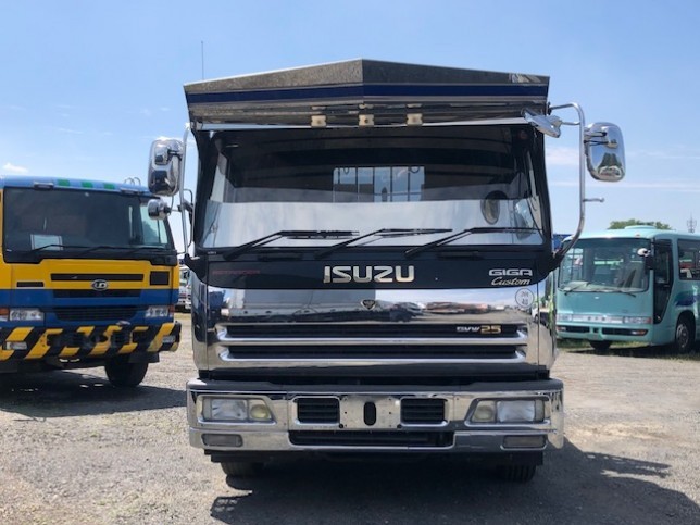 いすゞ ギガ 大型 車両重機運搬 ウインチ ベッド｜画像9
