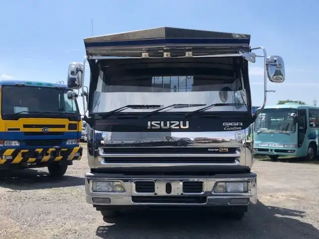 いすゞ ギガ 大型 車両重機運搬 ウインチ ベッドの中古トラック画像9