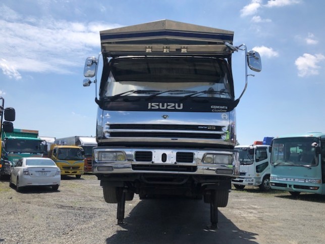 いすゞ ギガ 大型 車両重機運搬 ウインチ ベッド｜画像10