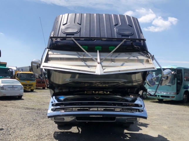 いすゞ ギガ 大型 車両重機運搬 ウインチ ベッド｜画像11