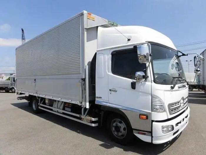 日野 レンジャー 中型/増トン ウイング パワーゲート ベッドの中古トラック画像2