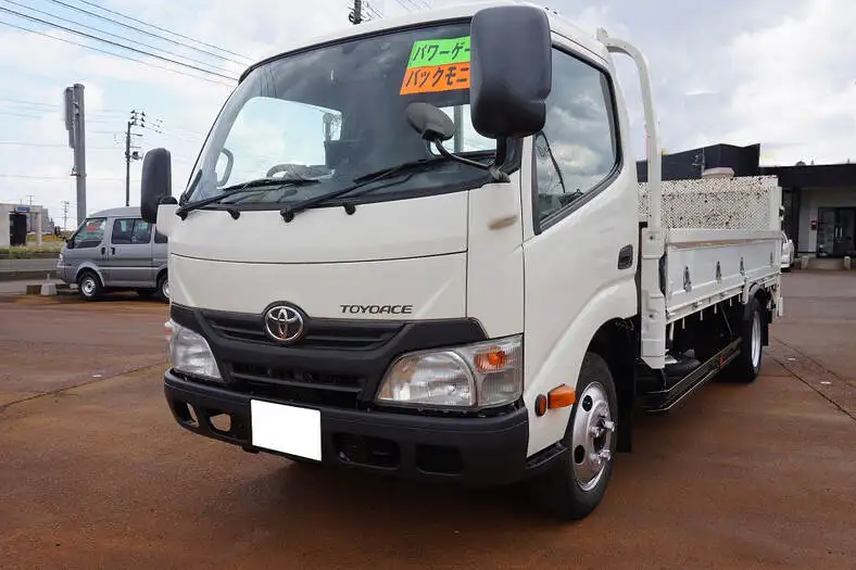トヨタ トヨエース 小型 平ボディ パワーゲート TKG-XZU655の中古トラック画像1