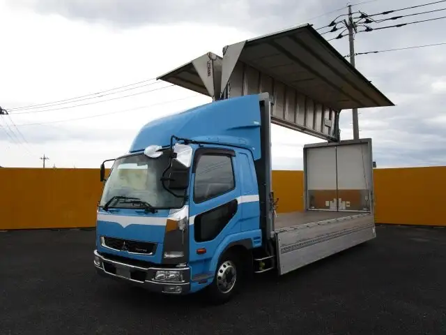 三菱 ファイター 中型/増トン ウイング パワーゲート エアサスの中古トラック画像1