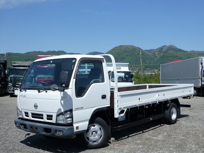 日産 アトラス 小型 平ボディ 超ロング PA-APR81R