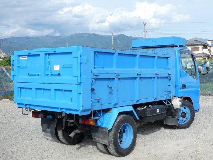 三菱 キャンター 小型 ダンプ 土砂禁 PA-FE71DBD｜画像2