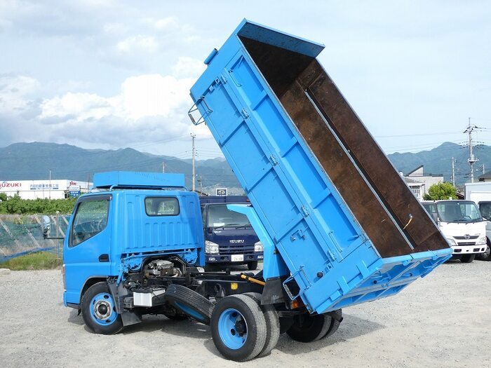 三菱 キャンター 小型 ダンプ 土砂禁 PA-FE71DBD｜画像3