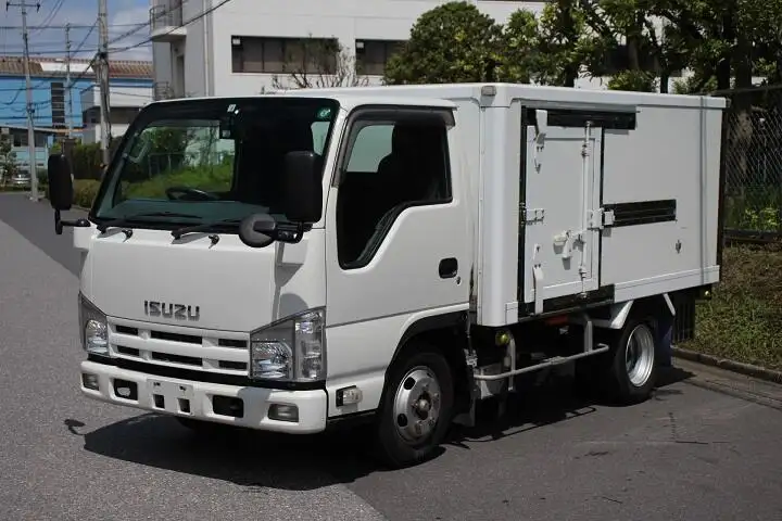 いすゞ エルフ 小型 冷凍冷蔵 中温 床アルミの中古トラック画像1