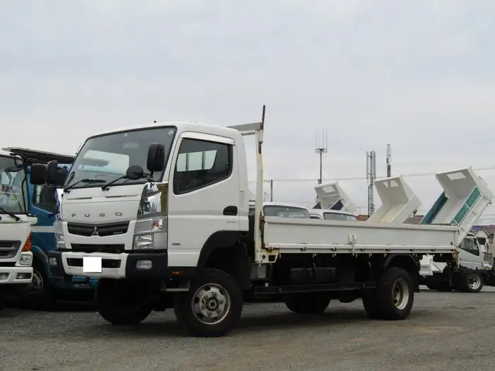 三菱 キャンター 小型 平ボディ TKG-FGB70 H27 の中古トラック【車両No.110361】