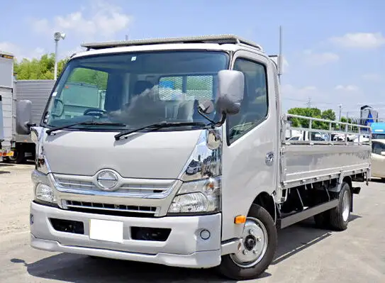 日野 デュトロ 小型 平ボディ 床鉄板 SKG-XZU720M の中古トラック【車両No.110391】