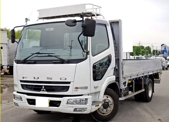 三菱 ファイター 中型/増トン 平ボディ アルミブロック PDG-FK71Rの中古トラック画像1