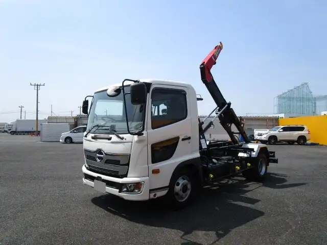 日野 レンジャー 中型/増トン アームロール ツインホイスト 2KG-FC2ABAの中古トラック画像1