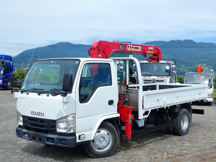 いすゞ エルフ 小型 クレーン付 標準ロング TPG-NKR85R