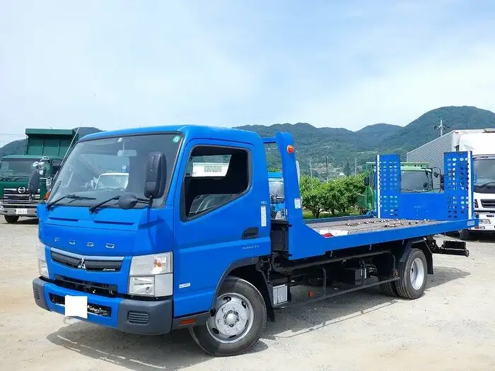 三菱 キャンター 小型 車両重機運搬 ラジコン ウインチの中古トラック画像1