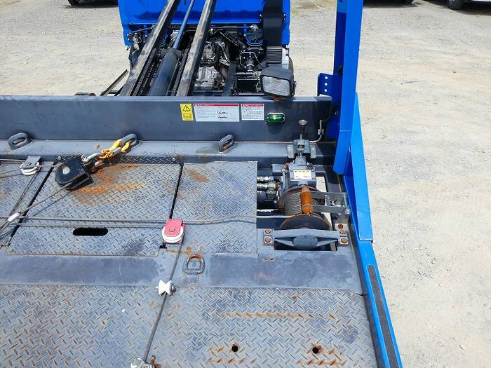 三菱 キャンター 小型 車両重機運搬 ラジコン ウインチ｜画像7