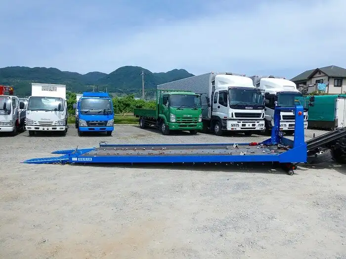 三菱 キャンター 小型 車両重機運搬 ラジコン ウインチの中古トラック画像8