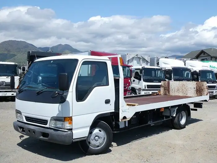 日産 アトラス 小型 車両重機運搬 セーフティーローダー KC