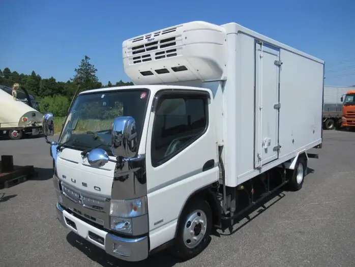 三菱 キャンター 小型 冷凍冷蔵 低温 2室の中古トラック画像1