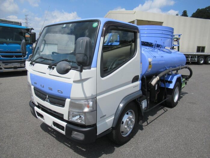 三菱 キャンター 小型 タンク車 バキューム TKG-FEA80