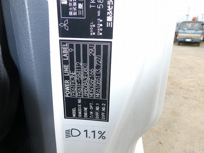 三菱 ファイター 中型 ウイング ベッド TKG-FK61F｜画像20