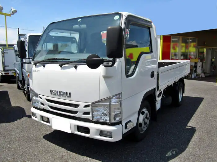 いすゞ エルフ 小型 平ボディ TRG-NJR85A H27の中古トラック画像1