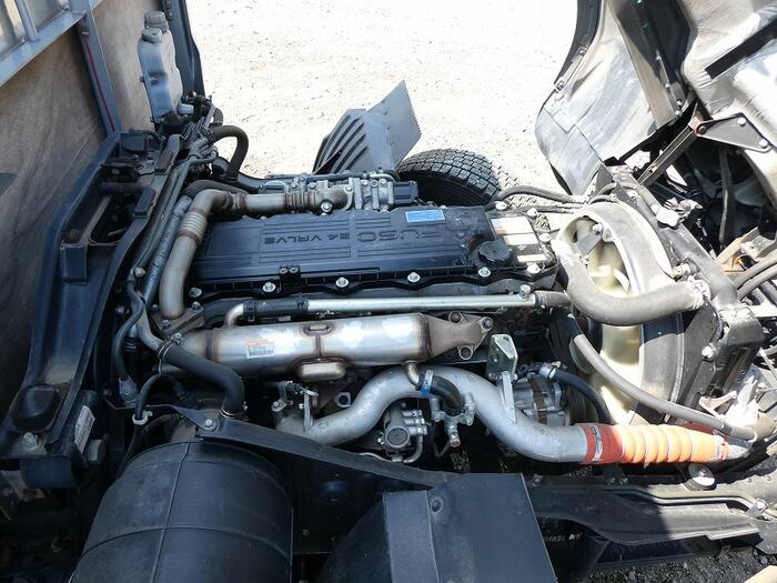 三菱 ファイター 中型 平ボディ ベッド TKG-FK61F｜画像14